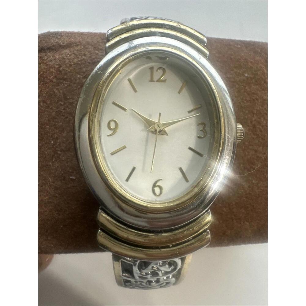 ACCUTIME WATCH CORP. WAC4414KL Quartz Women's Watch Sz. 6 1/2" New Battery